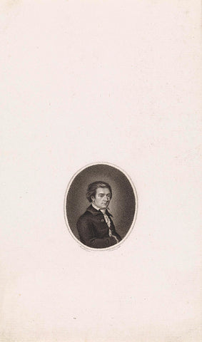 Portrait of Jacobus Bellamy, Ludwig Gottlieb Portman, 1807 Canvas Print