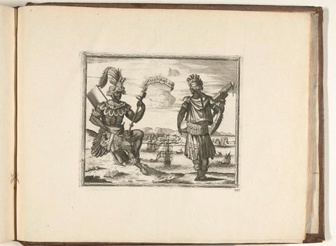 Inwoners van Callao, 1726, Carel Allard (attributed to), 1726 Canvas Print