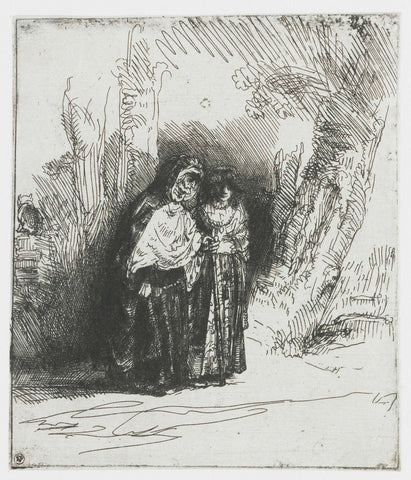 The Spanish gypsy 'Preciosa', Rembrandt van Rijn, c. 1642 Canvas Print