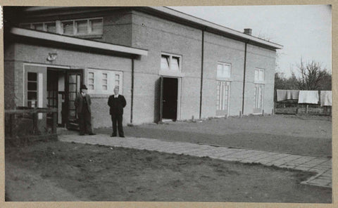 The depot in Winkel during the evacuation, 1939 - 1941 Canvas Print