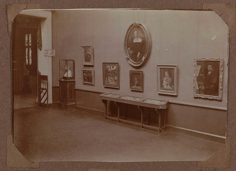 Zaal 214 with Italian artt around 1926, 1926 Canvas Print