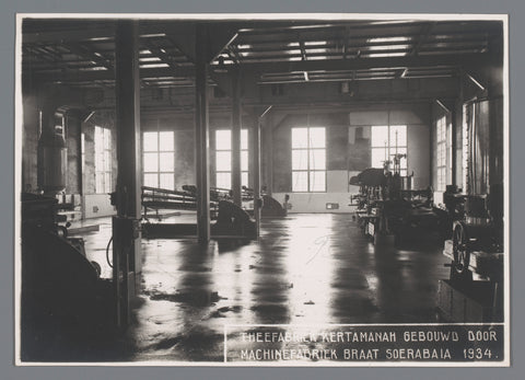 Factory Hall, anonymous, 1934 Canvas Print