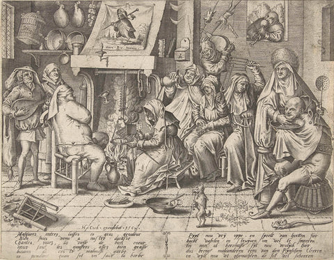 Lent, Pieter van der Heyden, 1567 Canvas Print