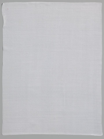 Napkin of linen damask, anonymous, c. 1850 Canvas Print