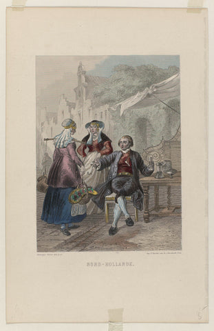 Nord-Hollande, Rouargue frères, 1800 - 1899 Canvas Print