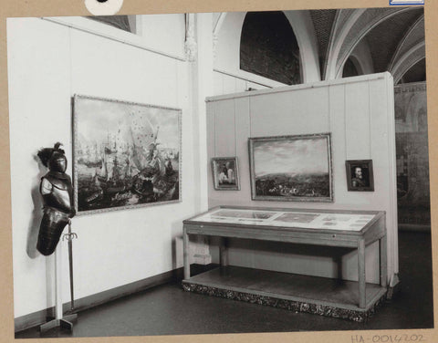 Room 104 seen to the southwest with part of a harness left, 1963 Canvas Print