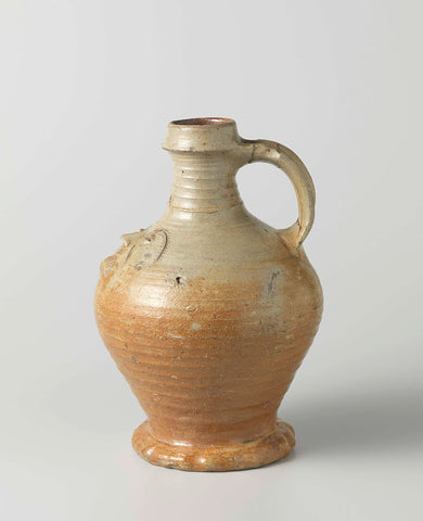 Jug with a face, anonymous, c. 1520 - c. 1550 Canvas Print