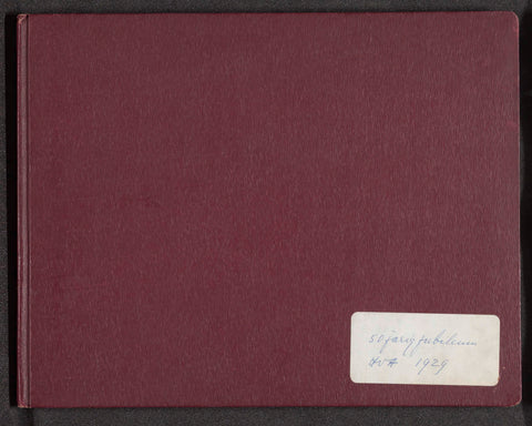 Photo album on the occasion of the 50th anniversary of the Handelsvereniging Amsterdam (HVA), Vereenigde Foto-bureaux Amsterdam, 1929 Canvas Print