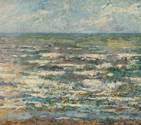 The Sea, Jan Toorop, 1887 Canvas Print