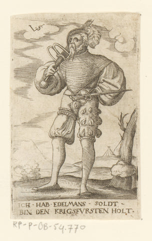 Edelman, Virgilius Solis, 1524 - 1562 Canvas Print