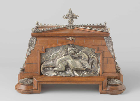 Cigar chest, Charles-Guillaume Diehl, c. 1867 - c. 1875 Canvas Print