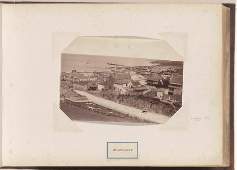 View of Algoa Bay near Port Elizabeth, anonymous, c. 1885 - c. 1910 Canvas Print