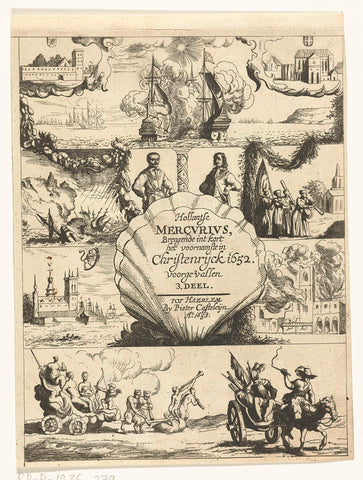 Events from the year 1652, Dirck de Bray (attributed to), 1653 Canvas Print