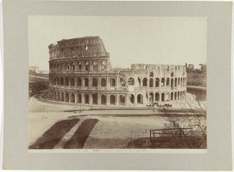 Colosseum in Rome, anonymous, c. 1880 - c. 1904 Canvas Print