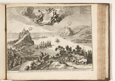 View of Lerici, 1726, anonymous, 1726 Canvas Print