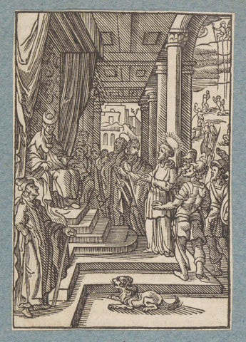 Stephen for the high priest, Christopher of Shechem (II), in or after 1629 - in or before 1646 Canvas Print