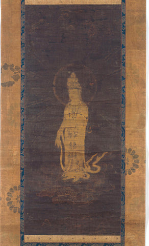 Eleven-headed Kannon, anonymous, 1375 - 1425 Canvas Print