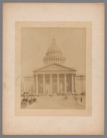 Le Panthéon, Paris, France, J. Kühn (publisher), c. 1885 - c. 1910 Canvas Print