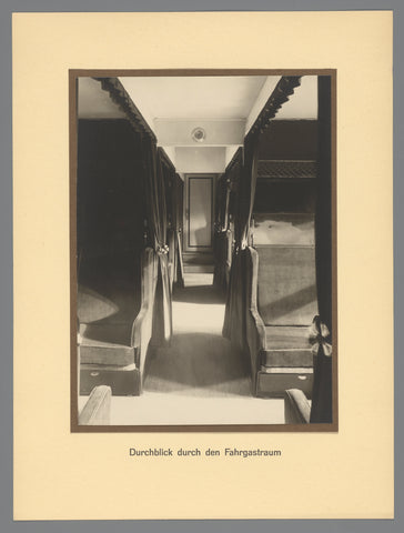 View in the compass compartment of the zeppelin, anonymous, 1924 Canvas Print