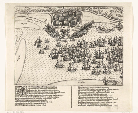 State fleet for Philippine, 1600, anonymous, 1600 Canvas Print