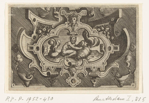 Representations of the four elements: vuur, Pieter van der Heyden, 1566 Canvas Print