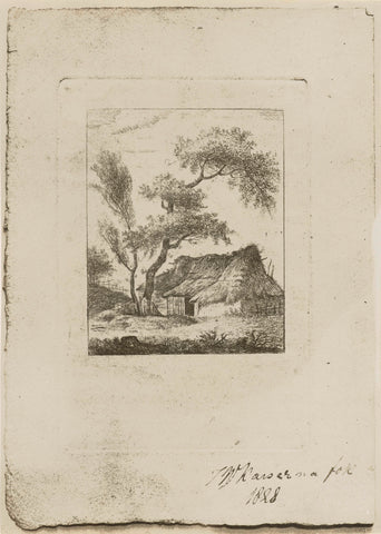 Boerenhoeve, anonymous Canvas Print