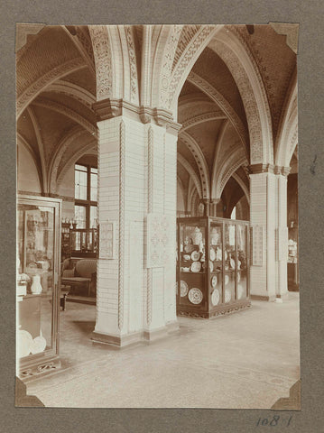 Porcelain room seen from a northeasterly direction, 1905 - 1910 Canvas Print