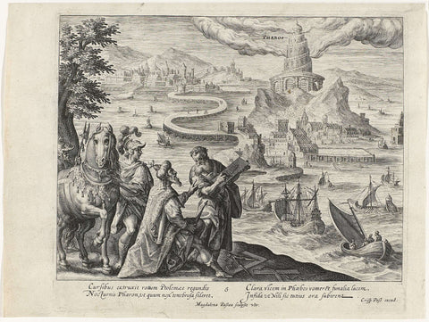 Pharos of Alexandria, Magdalena of the Passe, 1614 Canvas Print