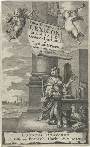 Allegory on reason, Reinier van Persijn, 1661 Canvas Print