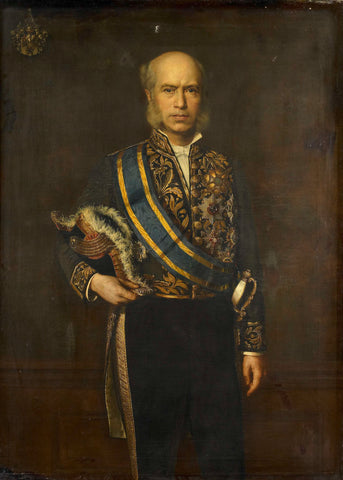 Johan Wilhelm van Lansberge (1830-1906). Governor-General (1875-1880), Andries van den Berg, 1887 Canvas Print