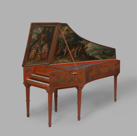 Harpsichord, Johannes Ruckers, 1640 Canvas Print