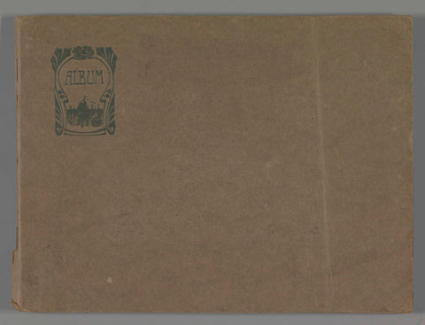 Photo album with recordings of the family and the house of photographer C.J.L. Vermeulen in The Hague, Cornelis Johannes Lodewicus Vermeulen (attributed to), c. 1900 - c. 1920 Canvas Print