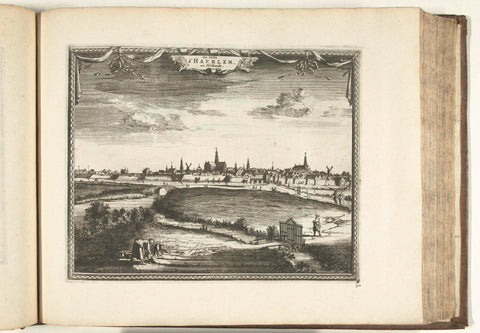 View of Haarlem, 1726, anonymous, 1726 Canvas Print