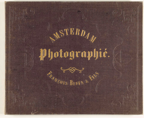 Amsterdam Photographed, Frans Buffa en Zonen, c. 1860 Canvas Print