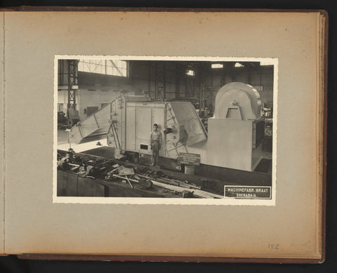 Beet dryer for the kertamanah tea factory, anonymous, 1936 Canvas Print