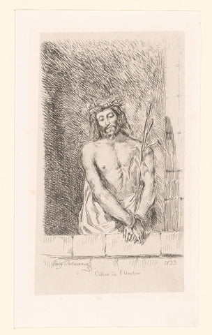 Ecce Homo, Eugène Delacroix, 1844 Canvas Print