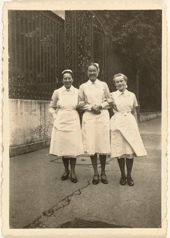 Three nurses, anonymous, 1943 Canvas Print