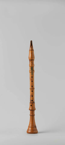 Clarinet, Johann Gottfied Heintze (possibly), c. 1750 Canvas Print