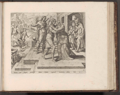 Return of Tobias, anonymous, 1579 Canvas Print