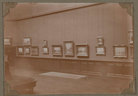 Tentoonstelling van de werken van J.B. Jongkind in 1930, 1930 Canvas Print