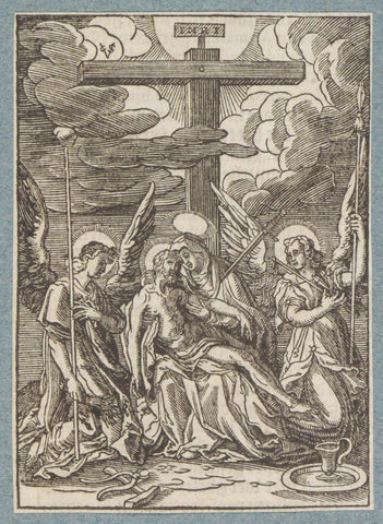 Mourning of Christ, Christopher of Shechem (II), 1629 Canvas Print