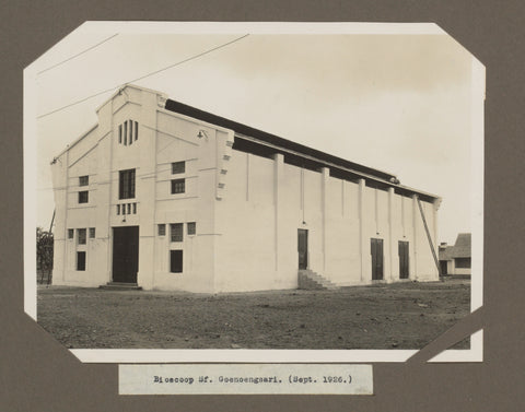 Cinema Sf. Goenoengsari. (Sept. 1926),anonymous, 1926 Canvas Print