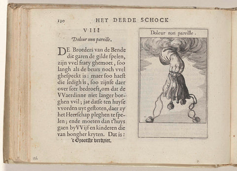 VIII Doleur non pareille, Roemer Visscher, 1614 Canvas Print