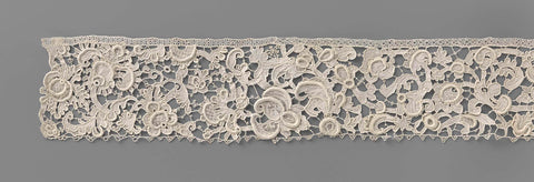 Strip needle lace with bows, anonymous, c. 1875 - c. 1909 Canvas Print