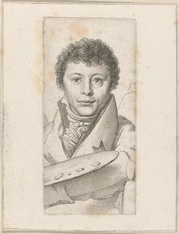 Portret G.J. Michaelis, Jacob Ernst Marcus, 1811 Canvas Print