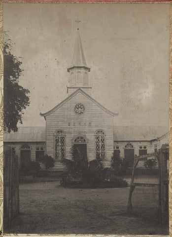 De Antoniuskerk, of ‘Chinese kerk' in de Burenstraat, Hendrik Doijer (attributed to), 1906 - 1913 Canvas Print