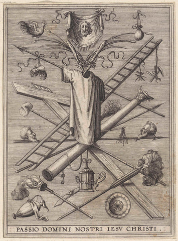 Passiewerktuigen, anonymous, 1560 - 1600 Canvas Print