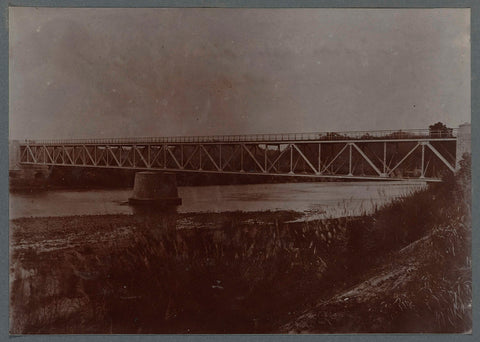 Large bridge on the Gajoweg, anonymous, c. 1903 - c. 1913 Canvas Print