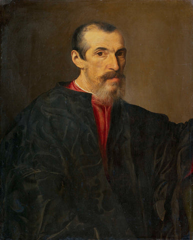 Portrait of a Man, anonymous, 1550 - 1580 Canvas Print