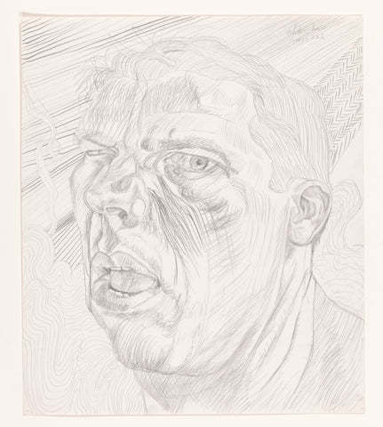 Self-portrait, Philip Akkerman, 1994 Canvas Print